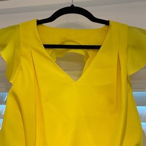 New bright yellow dress. Perfect for a Summer!